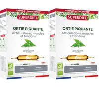 Articulations, muscles, tendons - Ortie piquante bio - Ampoules (Lot de 2)