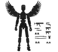 articulée Mobile - Figure imprimée en 3D à 13 articulations, Jouet Robot d'activité corporelle, Figurine d'action Multi-articulaire, décor de Bureau | Idéal pour Le Bricolage, Le soulagement du