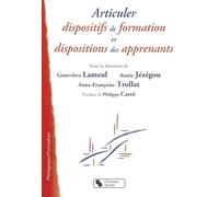 ARTICULER DISPOSITIFS DE FORMATION ET DISPOSITION DES APPR.