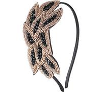 ArtiDeco 1920s Bandeau pour femme avec serre-tête Gatsby années 20 Taille unique