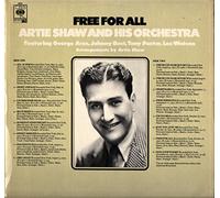 Artie Shaw - Free For All LP (Vinyl Album) UK Cbs