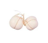 Artif-déco-mag - Caciocavallo fromage italien x 2 en plastique soufflé d 130 mm