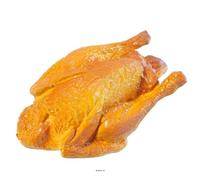 Artif-déco-mag.com - Poulet roti artificiel en Plastique soufflé L 230x140 mm