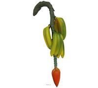 Artif-déco-mag.com - Régime de Banane Artificiel avec sa Fleur L 66 cm