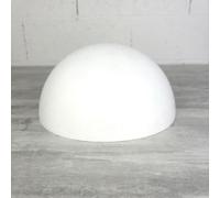 Artif Demi-Sphère de 25 cm de diamètre, Dôme Creux en polystyrène de 12.5cm de Haut