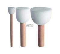 Artif Lot de 3 pinceaux Embout Mousse, diam. 2, 3 et 4 cm, tampons à Pochoir