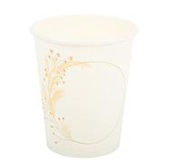 Artifetes 8 GOBELETS Carton Fleurs des Champs 255ML Or