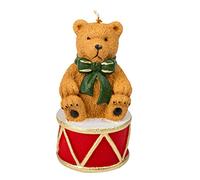 Artifetes Bougie Ourson sur Son Tambour 11 x 6 cm