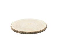 artifêtes Centre De Table rondin Bois Naturel 30 cm