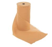 Artifetes Chemin de Table Camel Effiloché Mousseline de Soie