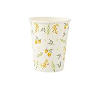 Artifetes Générique - 8 GOBELETS Carton Dolce Vita 255ML Blanc