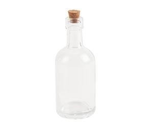 Artifetes Générique - Mignonette Bouteille Verre Bouchon LIÈGE 50ML 11CM