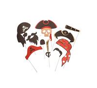 Artifetes KIT PHOTOBOOTH Pirate 10 PIÈCES