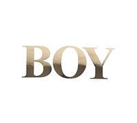 sticker lettres boy autocollant 15cm or - artifetes 91544 Jaune G