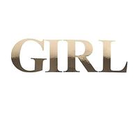 Artifetes Sticker Lettres Girl Autocollant 15CM Or