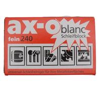 Artifex AX-O - Bloc de ponçage, nettoyage, traitement de la rouille, élimination des rayures, polir ou dépolir et traitement de surface de nombreux domaines - Automobile, Bricolage, Maison (240)
