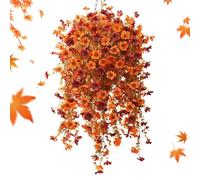 Artificial Fall Flowers for Home Decor - Faux Floral Arrangement for Autumn Centerpiece Displays | Lifelike Silk Petals with Harvest Tones, Ideal for Thanksgiving, Living Room Event 27.55 in