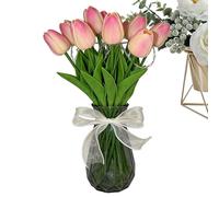 Artificial Flower Light, LED Decorative Floral Lamp Set, 15 Piece Light Up Flower Lights, Durable Ambient Lighting Decoration | Soft Glow Lighting For Home Office Apartment Hotel Bedroom Living Room