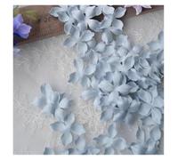 Artificial Flower Petals 3cm Petal Fake Wedding Homedecor DIY Scrapbook Card Craft Satin Applique 100pcs(D)