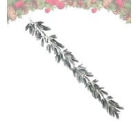 Artificial Greenery - Seasonal Pine Garland | Green Plant Fake Cedar Christmas Tree Branches for Home, Front Door, Garden, Yard, Wall Or Thanksgiving Day Use, 78.74in