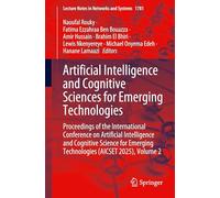 Artificial Intelligence & Cognitive Sciences for Emerging Technologies — Actes AICSET 2025 — Vol. 2