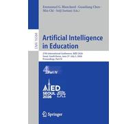 Artificial Intelligence in Education: 27th International Conference, AIED 2026, Seoul, South Korea, June 27-July 3, 2026, Proceedings, Part IV