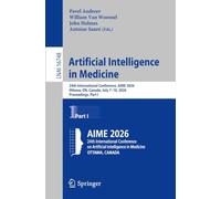 Intelligence artificielle en médecine – Actes 24e AIME 2026, Ottawa (Canada) – Partie I