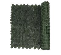 Artificial Leaf Screening - Green Artificial Hedges Panels | Trellis Rattan Roll with Faux Leaves | Garden Privacy Screens Decorative Fences for Home Balcony Yard | Fake Vines Faux Fence Leaf