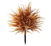 Artificial Persian Leaf Stake 24 inch Faux Green Plant UV Resistant Outdoor Garden Decor with Ground Spike for Patio Yard Planter Landscaping and Indoor Decorative Display