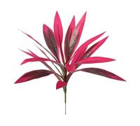 Artificial Plants, Small Faux Plants Decorative Faux Greenery | Artificial Red Cordyline Ti Plant For Indoor Outdoor Office Home Living Room Patio Porch Front Door Wedding Centerpiece Fall Winter