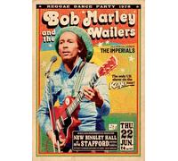 artificial Poster Bob Marley & The Wailers Stafford 1978 avec l'Impérial Kaya