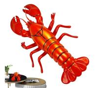 Artificial Realistic Seafood Marine Creature Figurine Red Lobster Statue