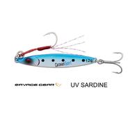 ARTIFICIAL SPINNING FLATLINE TG JIG 15 GR SAVAGE GEAR LIGHT METAL LEURRE...