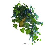 Artificielles.com - Chute de lierre artificielle en pot H 50 cm Vert