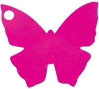 Artificielles.com - Marque Place x10 Papillon Fuchsia 4 x 4 cm - couleur: Rose fushia 730