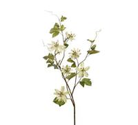 Artificielles.com - Passiflore artificielle en branche 6 fleurs et 2 boutons H 100 cm magnifique