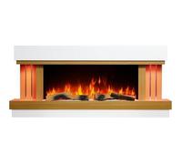 ArtiFlame Sogne AF52 Cheminée Électrique Connectée Wi-Fi - Son de Crépitement, Flamme 3D, 2000W