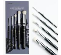 ARTIFY Lot de 5 pinceaux secs de la série Expert pour Miniature, modèle, céramique - Petits pinceaux de Peinture Acrylique à l'huile pour Table et Jeux de Guerre Miniatures