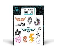 Artikel Flash Tattoo, Tatouages Temporaires pour Hommes et Femmes, Faux Tatouages Pour Enfants, Faciles à Utiliser et à Enlever (15x16 Cm) - Conçu et Fabriqué en Turquie