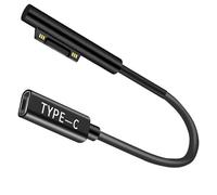Artilits Connecteur magnétique USB C vers CC 65 W, adaptateur 15 V CC fabriqué pour Microsoft Surface Pro 10, 9, 8, 7+, 7, 6, 5, 4, 3, X, Windows Surface Laptop 6, 5, 4, 3, 2, 1, tablette Surface Go