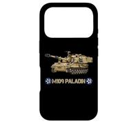 Artillerie automotrice américaine M109 Paladin Coque pour iPhone 17 Pro