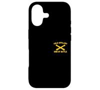Artillerie de Campagne Roi de Bataille Branche Insignia Artillery Coque pour iPhone 17