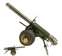 Artillerie de Lanceur de pétard modèle de Mini Canon en Acier Inoxydable, Cadeaux de Collection de Fans Militaires, Ornements de Bureau for la décoration de la Maison et du Bureau