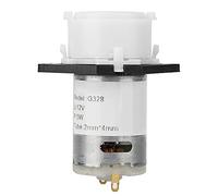 Artillery Pompe Doseuse Péristaltique, Tête De Tuyau Péristaltique De Bricolage De Pompe Doseuse 12v pour Analyse Chimique De Laboratoire D'aquarium Entretien Facile(2 * 4 Blanc)