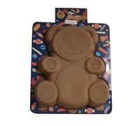 Artime - Moule à Gâteau, à Pâtisserie, en Silicone Marron, en Forme d'ours, Spécial Anniversaire, Fêtes, Moule pour Enfants, Dimensions 24,5x23x5 cm, Ustensile à Pâtisserie Antiadhésif