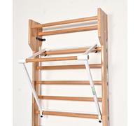 ARTIMEX Barre de Traction Pliable pour Espalier- utilisée dans Les Maisons, Les gymnases ou Les centres de Fitness pour l'entraînement et Le Fitness, Code 248 (Blanc)