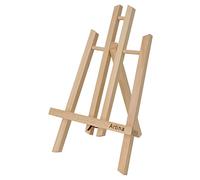 Artina Chevalet de table Manchester 30cm - Petit chevalet en bois très pratique - Facile à monter - Idéal pour les peintres amateurs