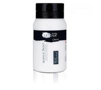 Artina crylic Peinture Acrylique pour Artistes Fortement pigmentées Séchage Rapide - 500ml - Blanc Titane