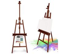 Artina FSC® chevalet en bois pliable pour peinture sur châssis à 225cm