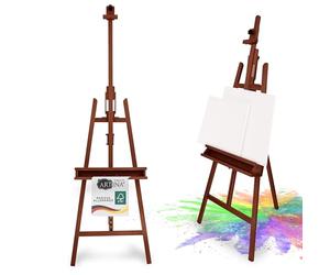 Artina FSC® chevalet en bois pliable pour peinture sur châssis jusqu'à